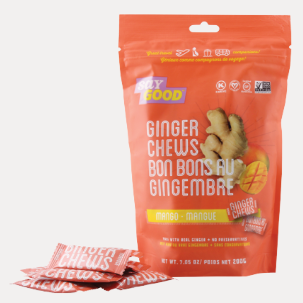 SAY GOOD GINGER CHEWS MANGO 7.05oz 200g