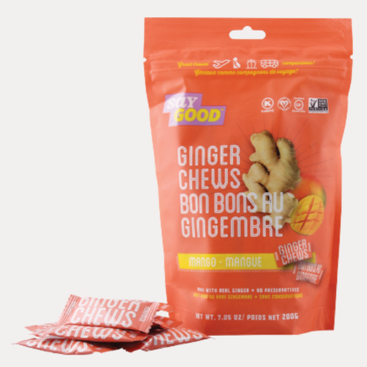 SAY GOOD GINGER CHEWS MANGO 7.05oz 200g