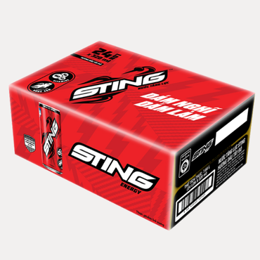 STING Hong Sam Huong Dau - STING ENERGY DRINK (LON) 10.82OZ-1 box 24 lon 32$