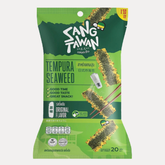 Snack Rong Bien Chien Gion - TEMPURA SEAWEED ORIGINAL 0.71oz