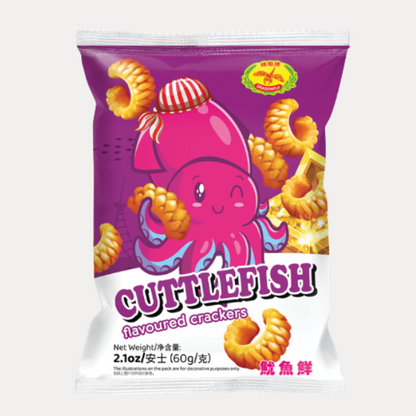 Snack muc - DRAGONFLY CUTTLEFISH CRACKERS 60g