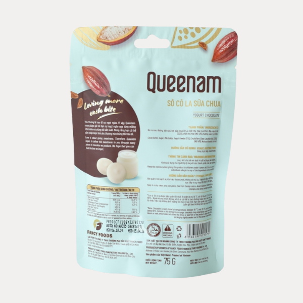 Socola sua chua - Yogurt Chocolate 75g