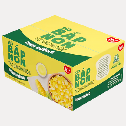 Sua Bap Non  LOF hop - Sweet Corn Beverage LOF  (1 LOC 4 HOP X 180ml)