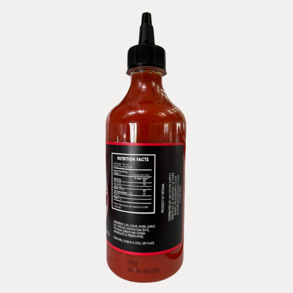 Sriracha Chili Sauce 17oz Bottles