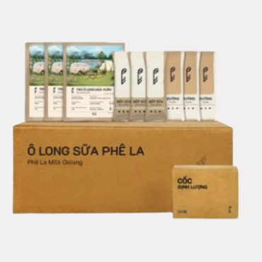 Tra OLong Truyen Thong / Phe La Drip Bag Tea - Traditional Oolong Tea-phin giay pha le 750g