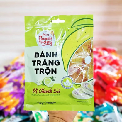Combo 5 bich Miss Banh Trang Tron vi Pho Mai/Chanh Sa/Rong Bien/Sa Te Muc/Sa Te Tom - 20g