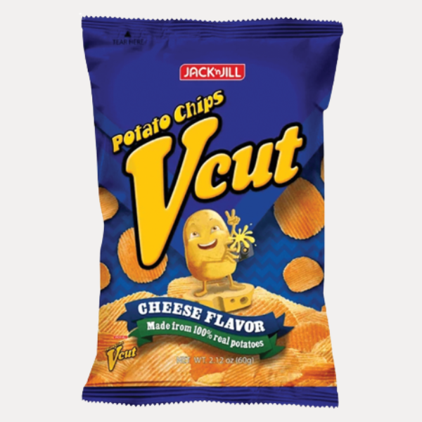 VCUT Khoai Tay vi Pho Mai - VCUT POTATO CHIPS CHEESE 2.12OZ