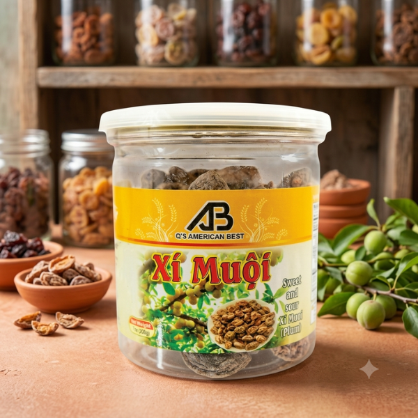 Xi Muoi - DRIED SWEET SOUR PLUM(SEED) 7OZ
