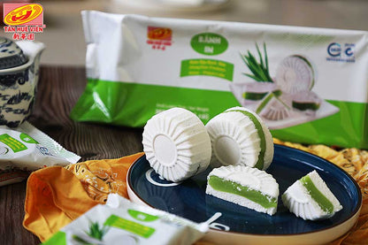 BANH IN NHAN DAU XANH-DUA - TAN HOA VIEN