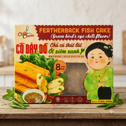 Cha ca That Lat ot xiem xanh - FZ FEATHERBACK FISHCAKE(CHILI)