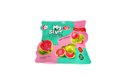 KEO DEO OI - Peeled Gummy Candy -GUAVA Flavor-120g 1 count