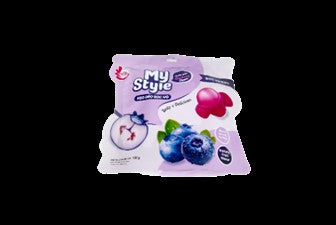 KEO DEO VI VIET QUOC - Peeled Gummy Candy - BLUEBERRY Flavor-120g 1 count