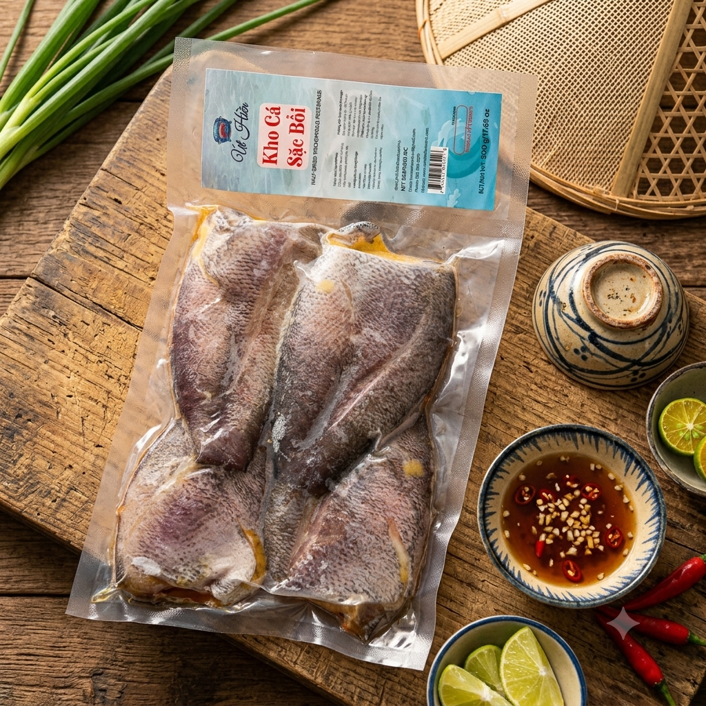 Dried Sac Boi Fish - Second Sun-dried (454 Grams)