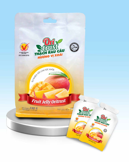 Thach rau cau huong vi xoai 240g