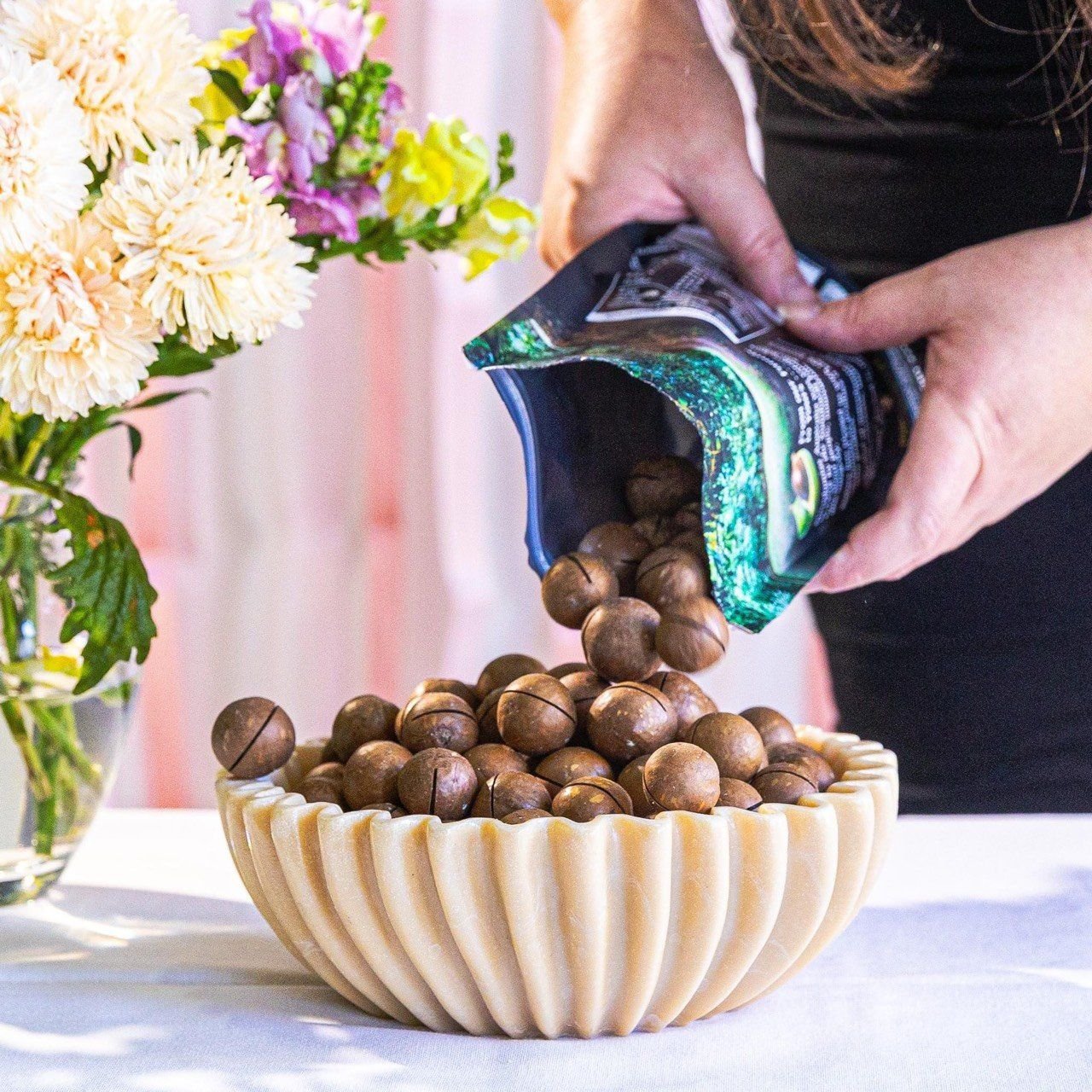 Australian Macadamia Nuts 225 g - Au Happy Nut Vanilla Macadamias