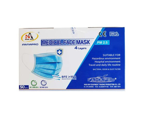 Khẩu Trang Y Tế 4 Lớp
